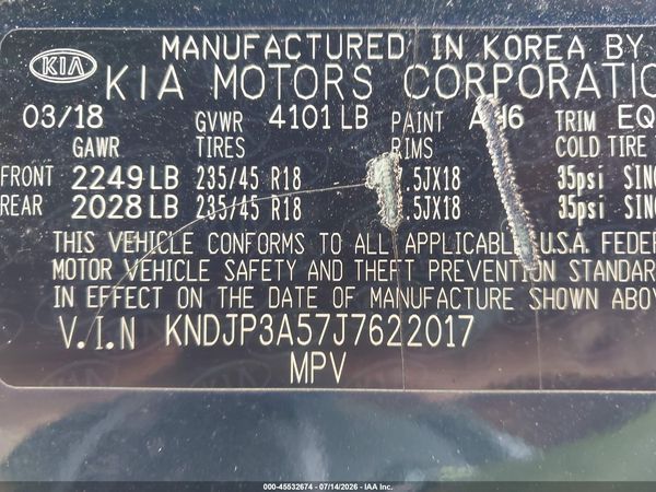 2018 KIA SOUL +