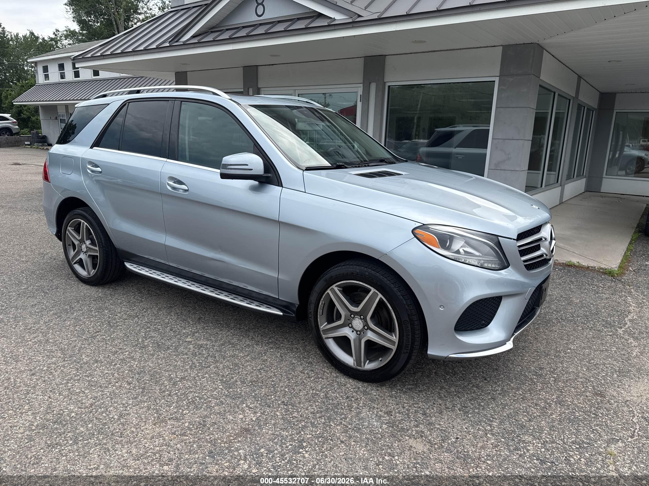 2016 MERCEDES-BENZ GLE 400 GLE400