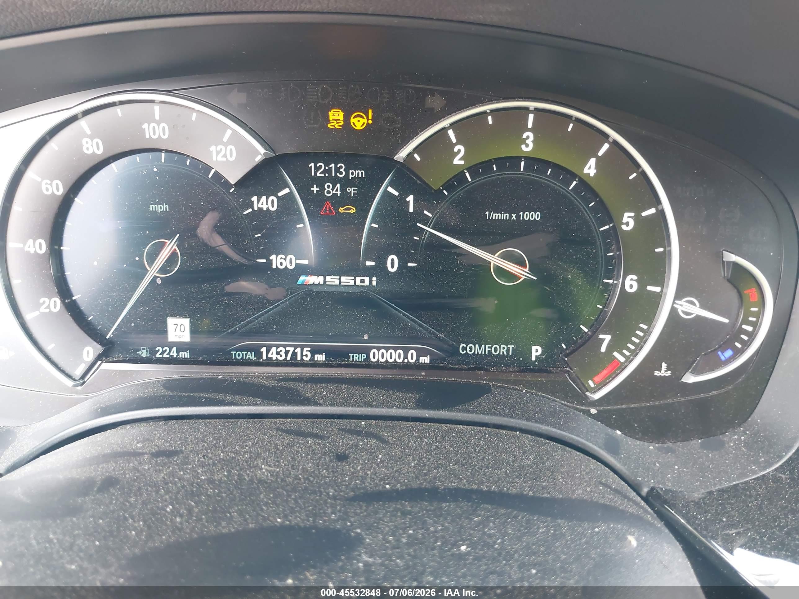 2018 BMW M550I XDRIVE