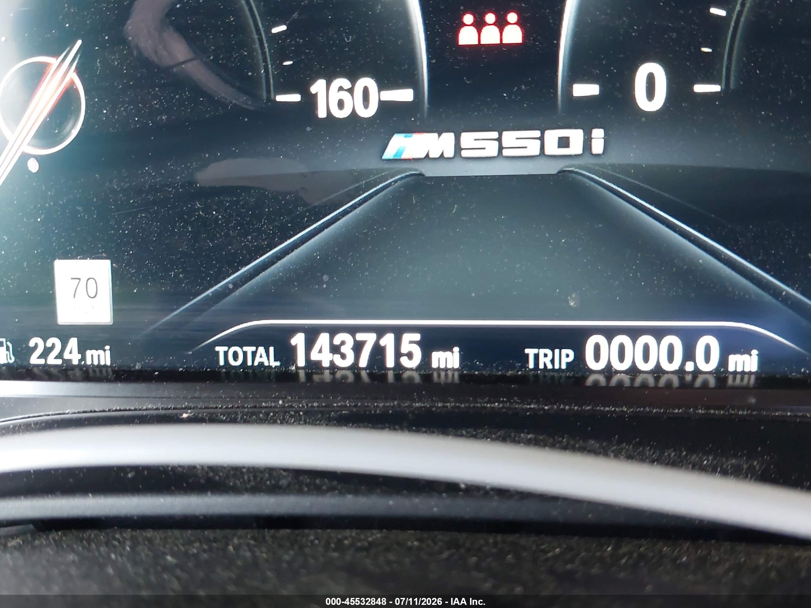 2018 BMW M550I XDRIVE