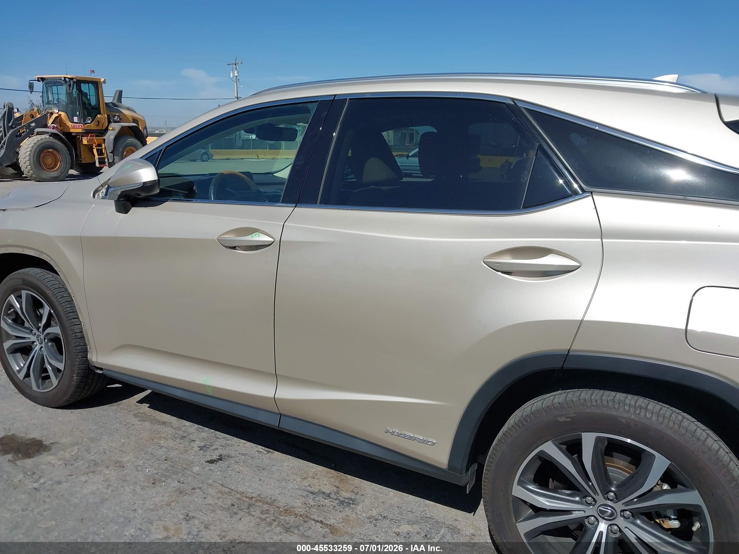 2019 LEXUS RX 450H 450h Standard