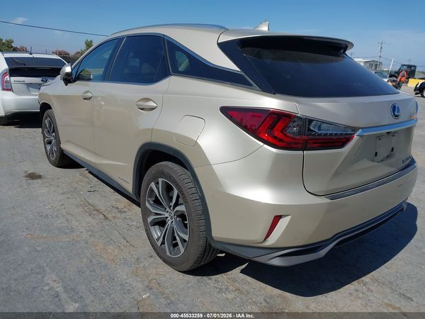 2019 LEXUS RX 450H 450h Standard