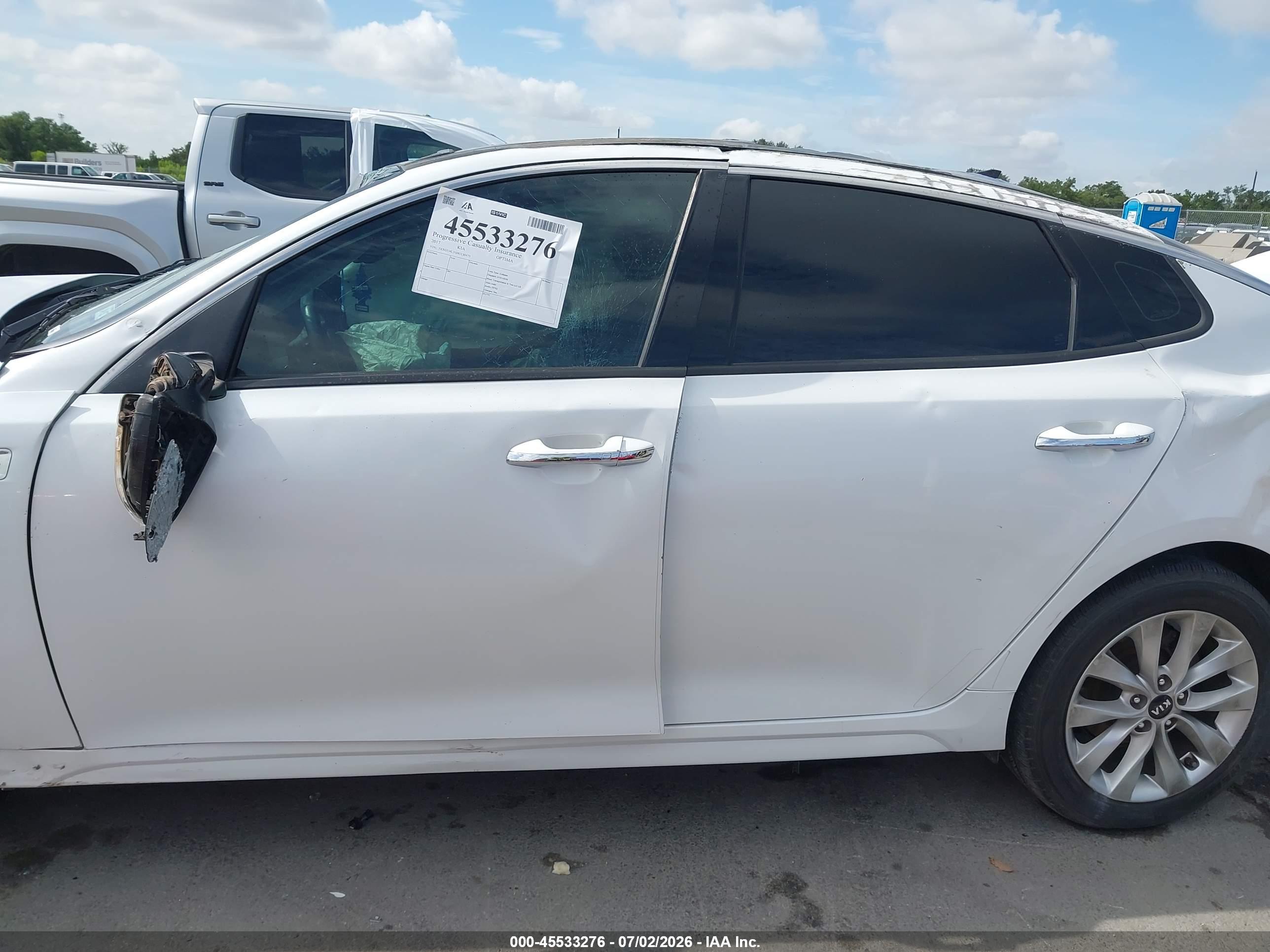 2017 KIA OPTIMA EX
