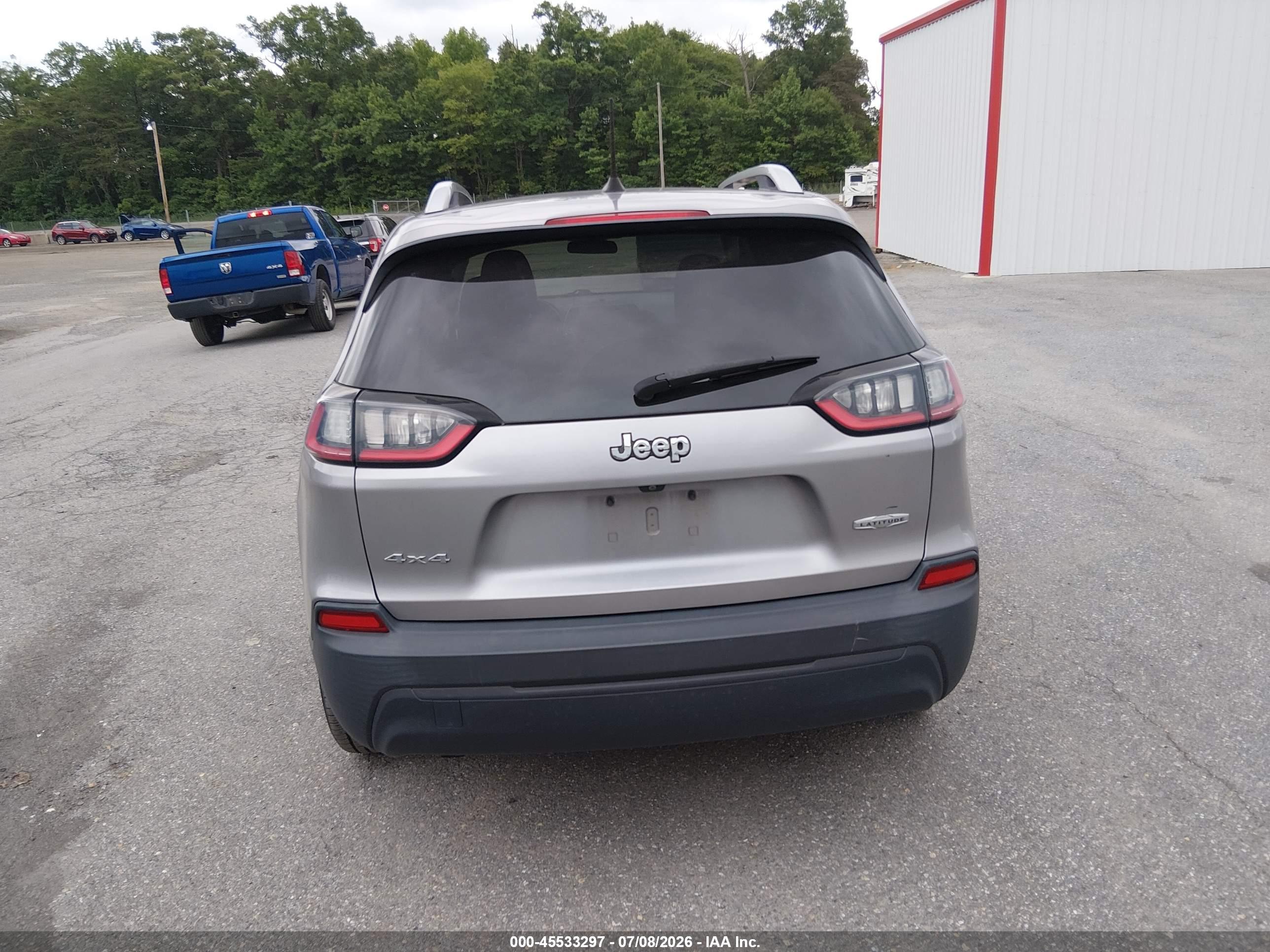 2019 JEEP CHEROKEE LATITUDE 4X4