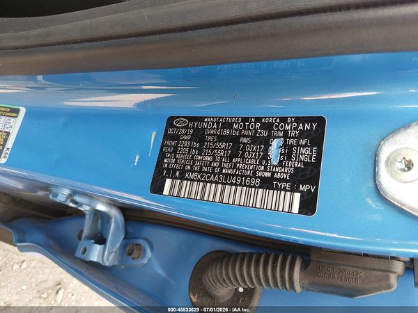 2020 HYUNDAI KONA SEL