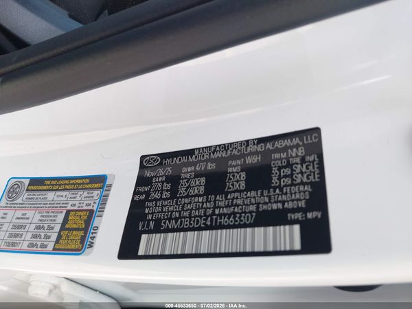 2026 HYUNDAI TUCSON SEL