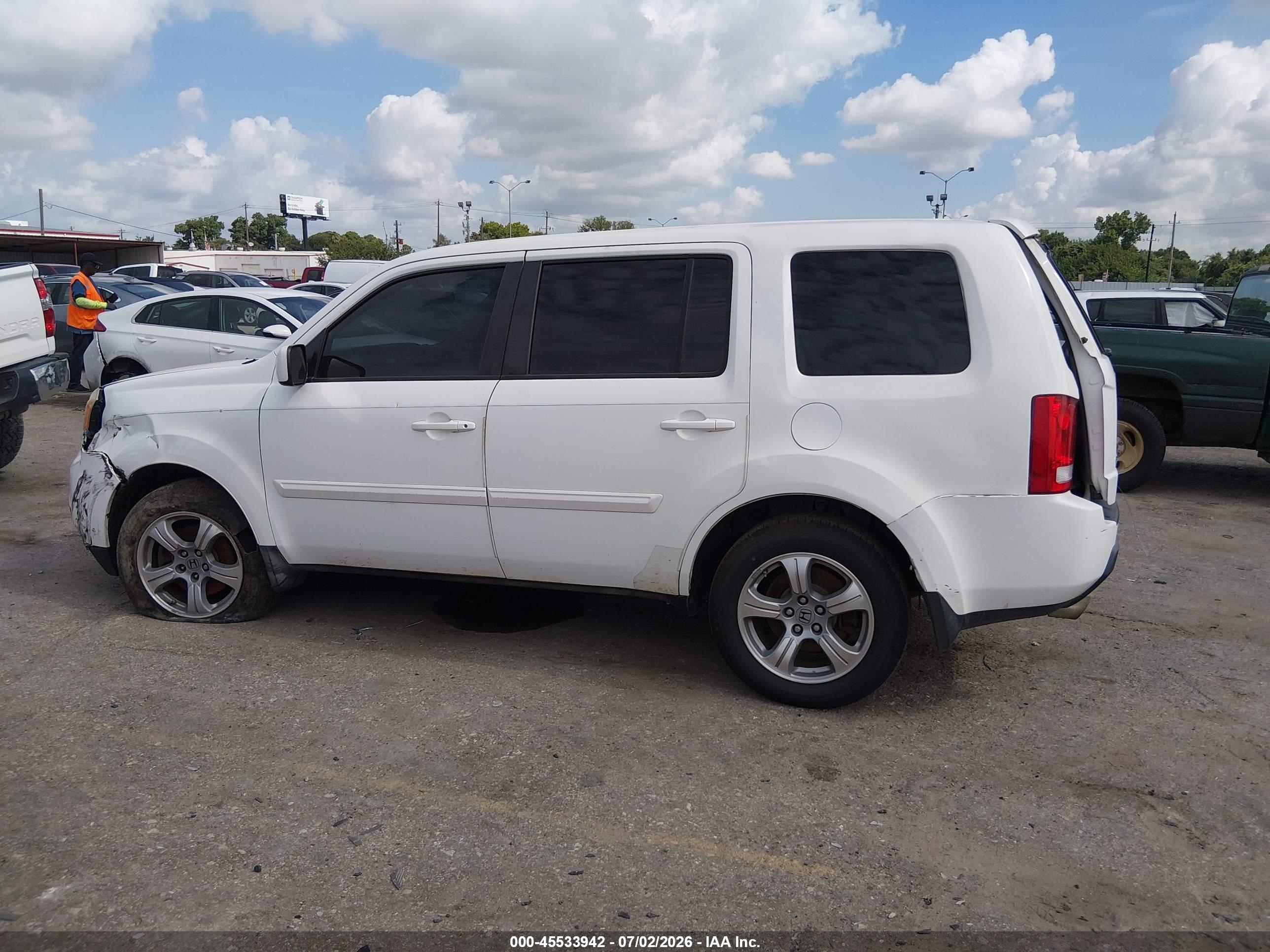 2012 HONDA PILOT EX