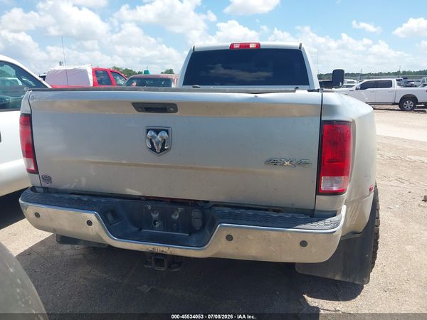 2018 RAM 3500 TRADESMAN  4X4 8' BOX
