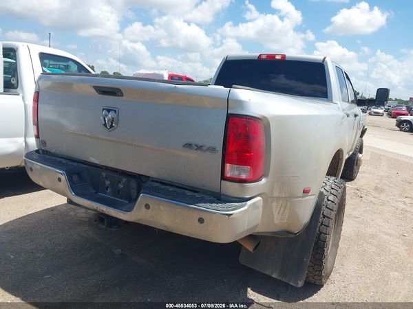 2018 RAM 3500 TRADESMAN  4X4 8' BOX