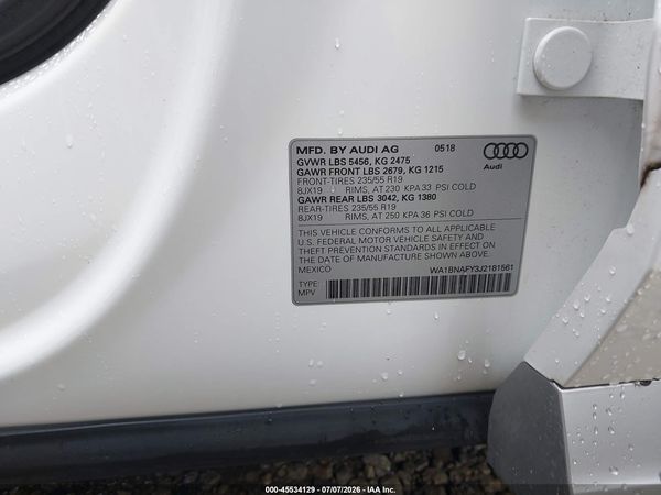 2018 AUDI Q5