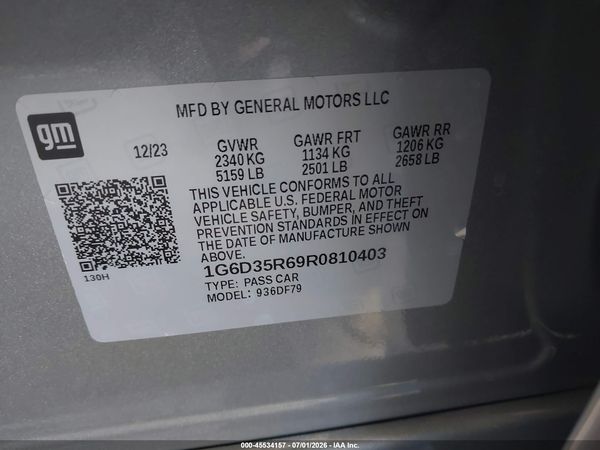 2024 CADILLAC CT5-V V-SERIES BLACKWING