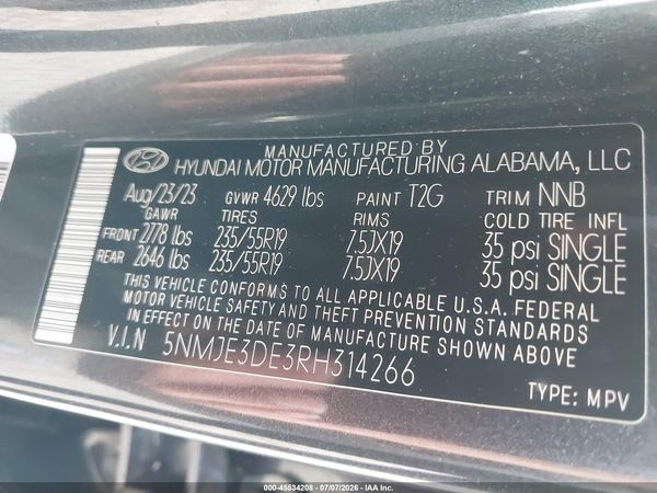 2024 HYUNDAI TUCSON LIMITED