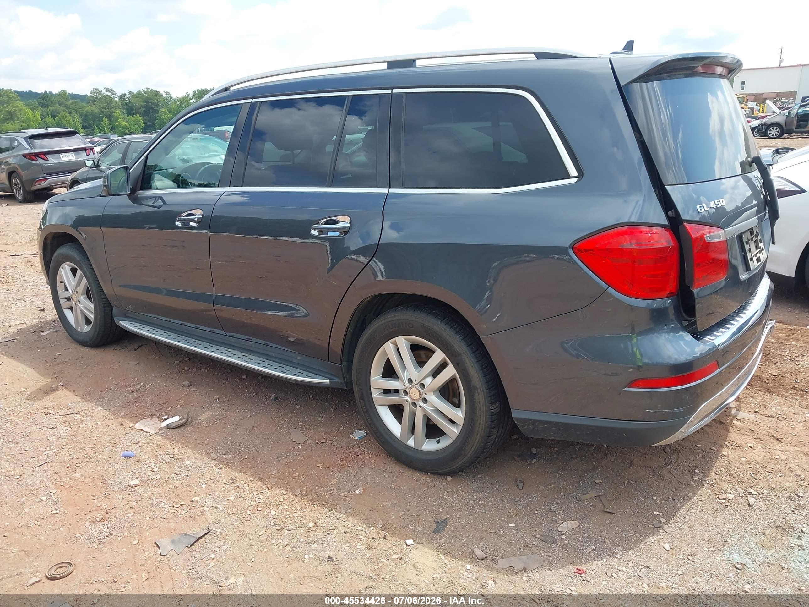 2016 MERCEDES-BENZ GL 450 4MATIC