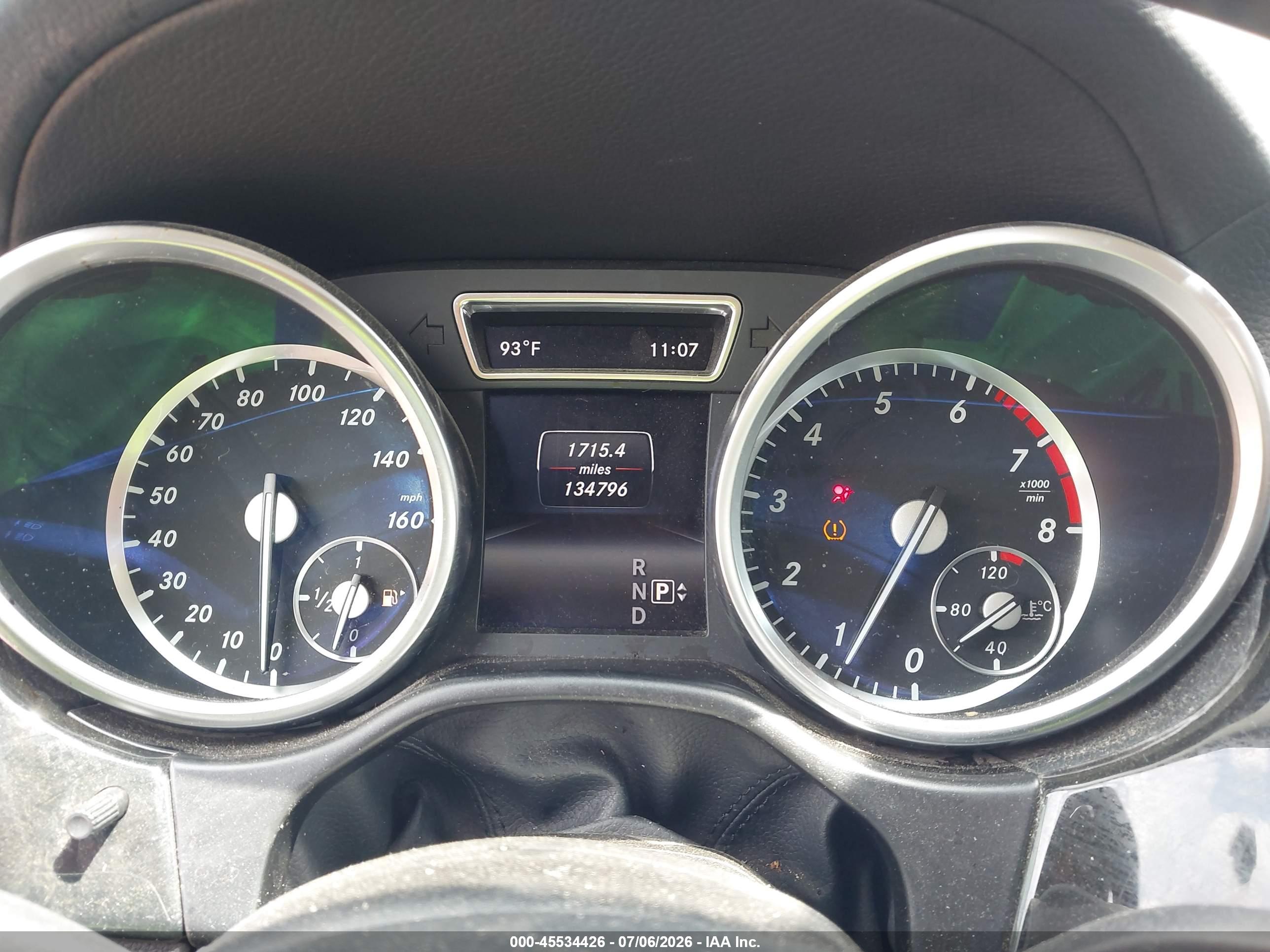 2016 MERCEDES-BENZ GL 450 4MATIC