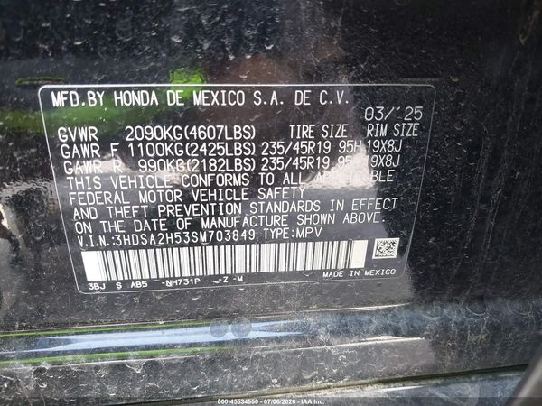 2025 ACURA ADX A-SPEC