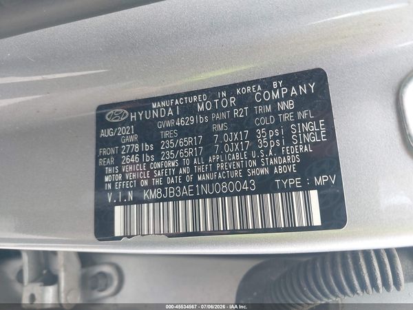 2022 HYUNDAI TUCSON SEL