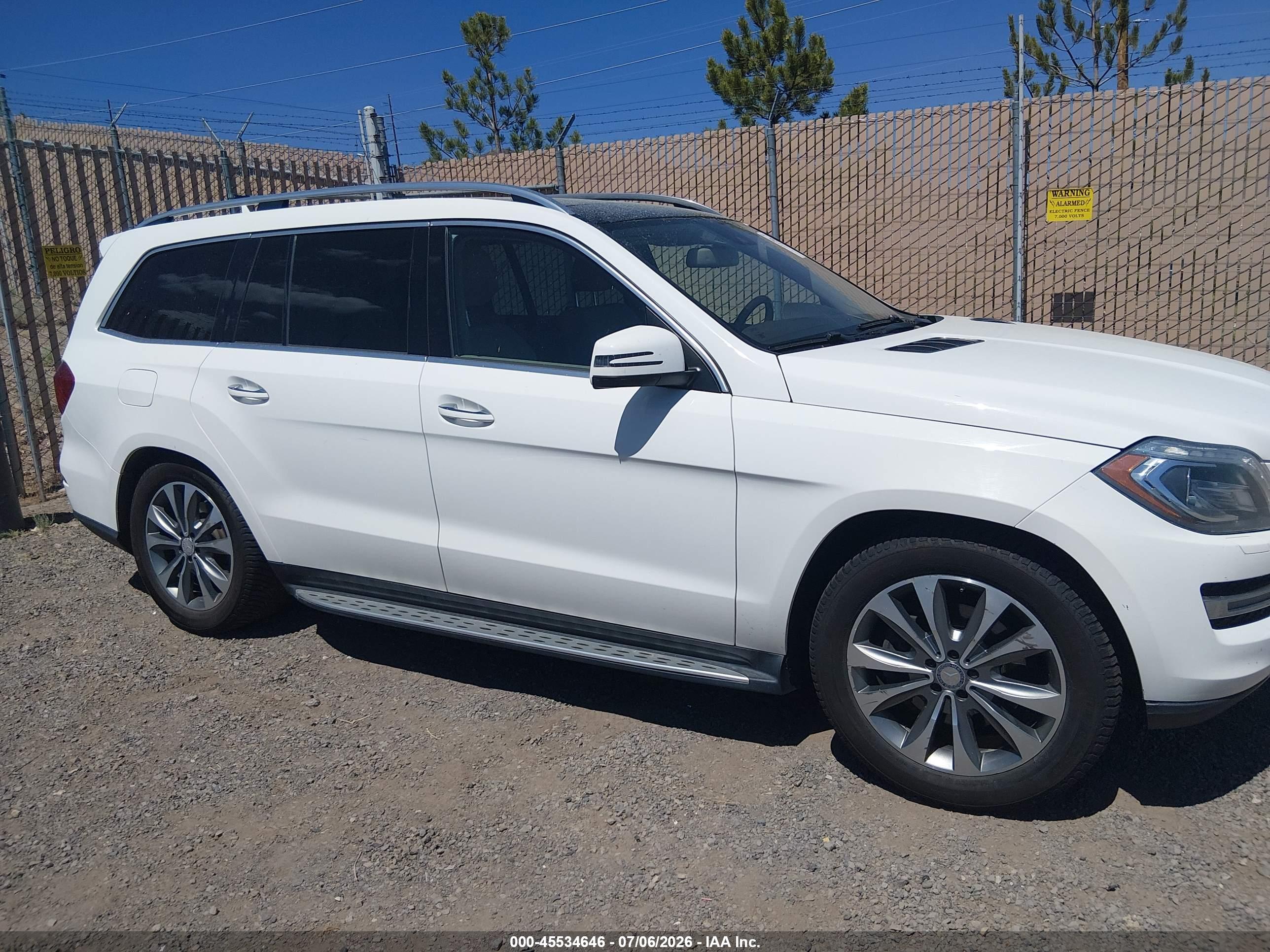 2016 MERCEDES-BENZ GL 450 4MATIC
