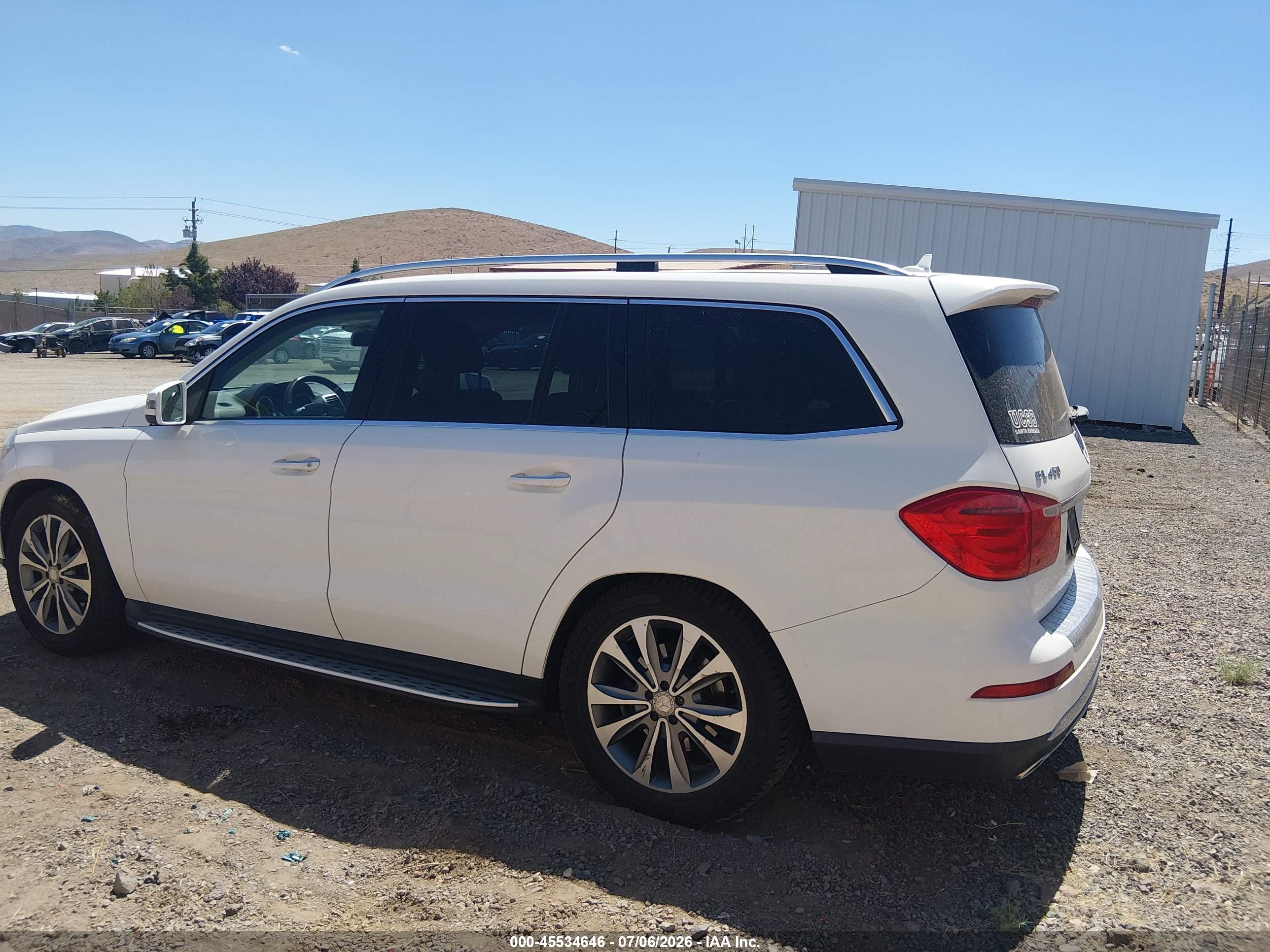 2016 MERCEDES-BENZ GL 450 4MATIC