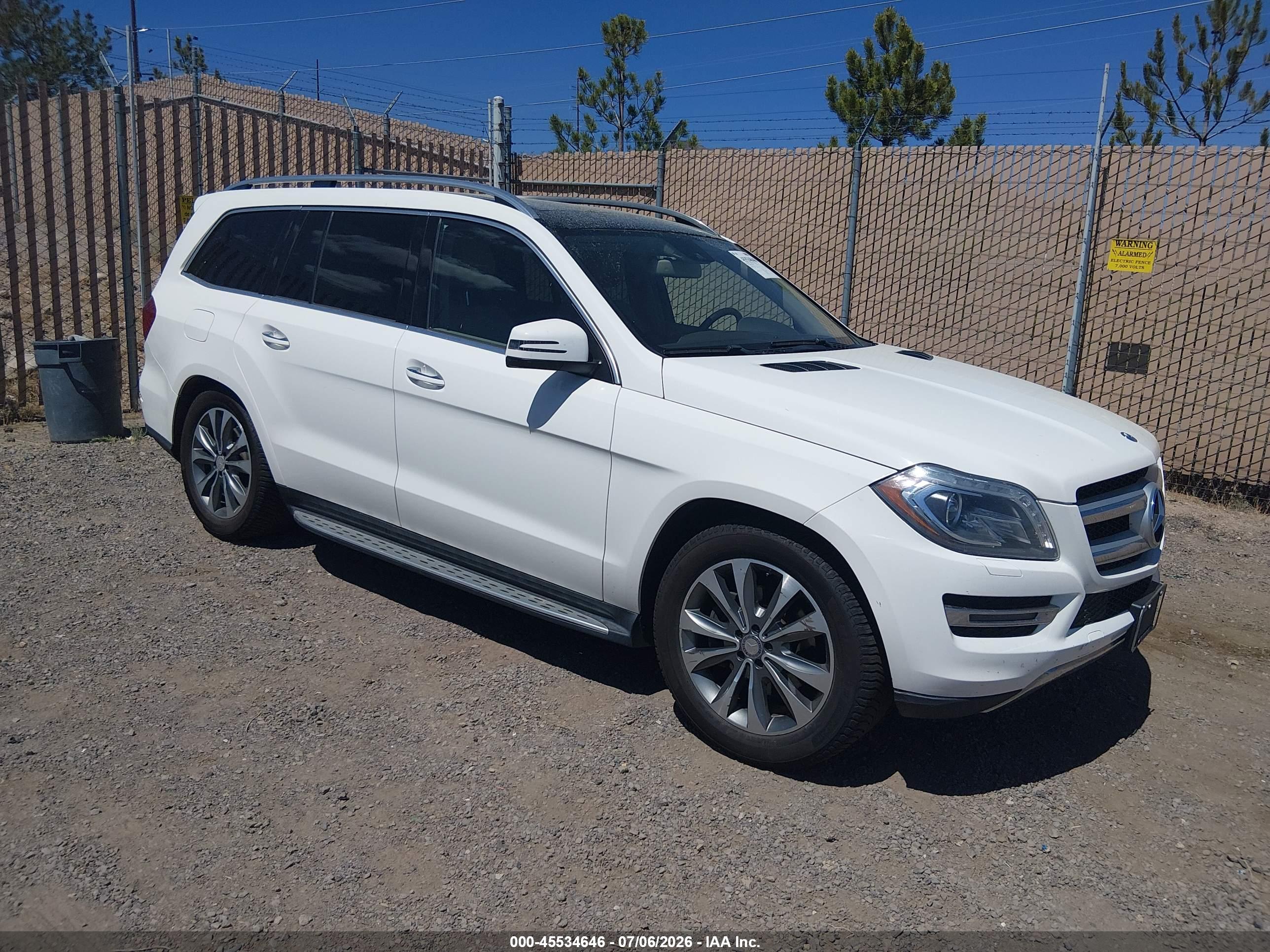 2016 MERCEDES-BENZ GL 450 4MATIC