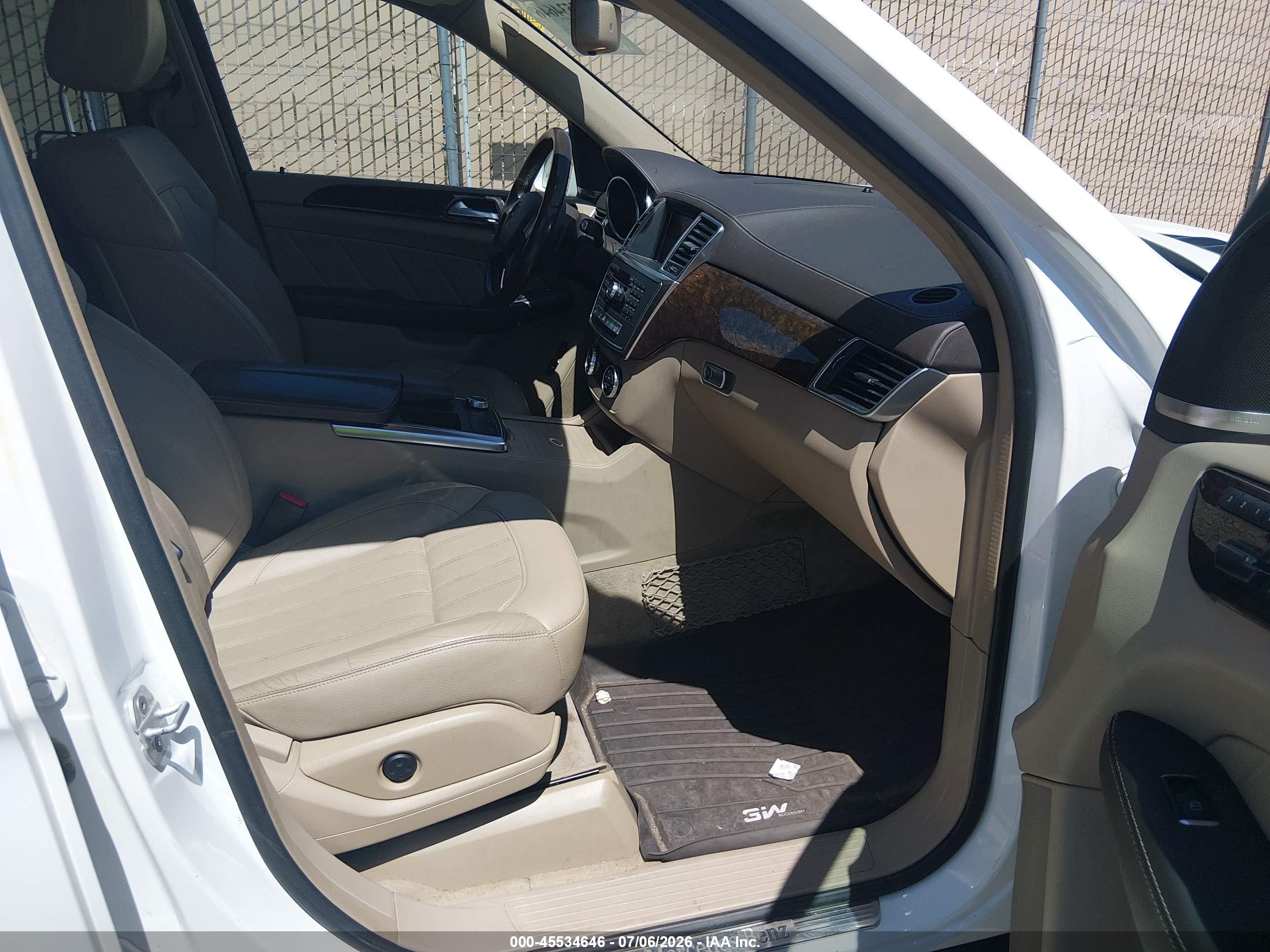 2016 MERCEDES-BENZ GL 450 4MATIC