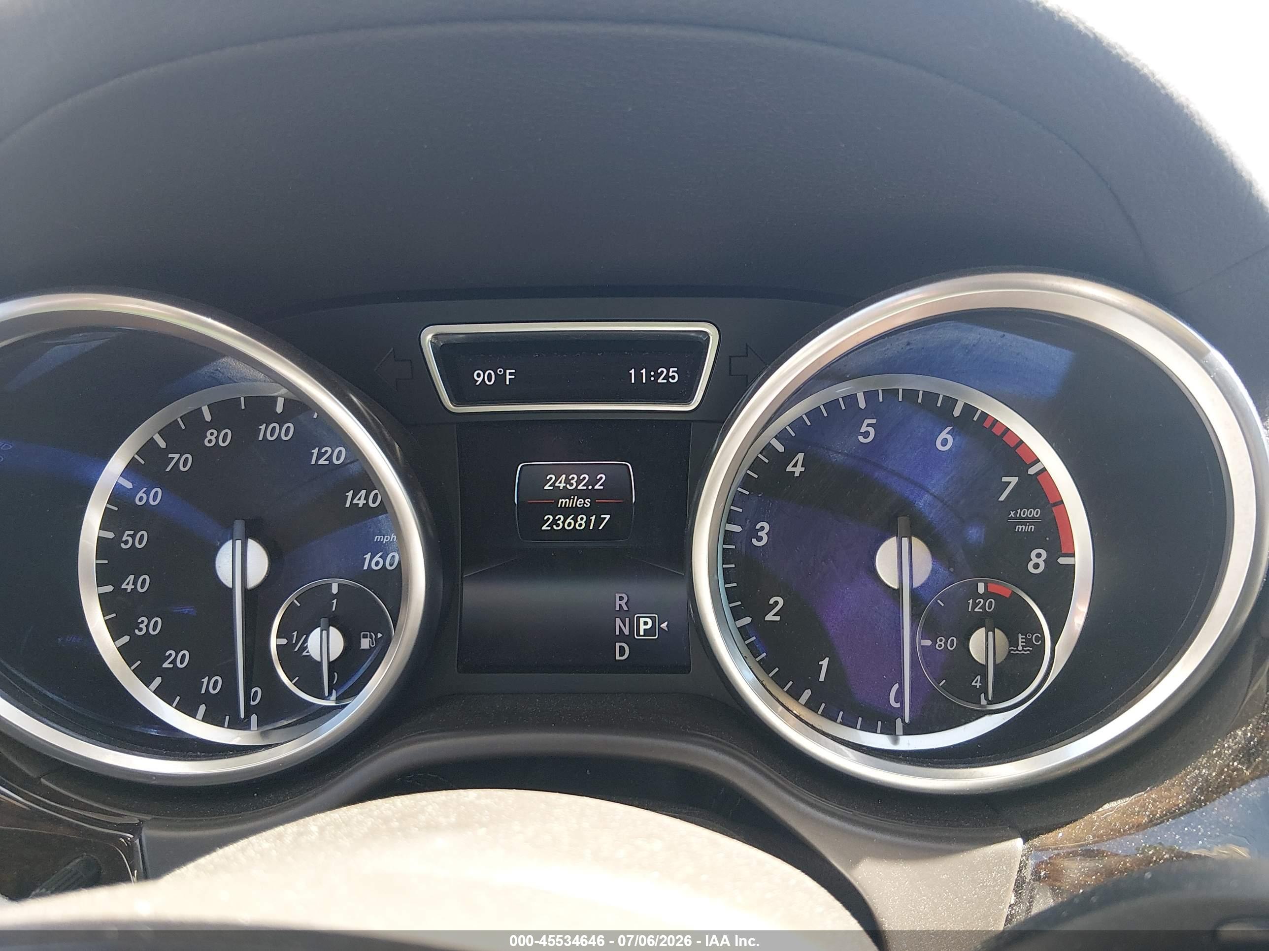 2016 MERCEDES-BENZ GL 450 4MATIC
