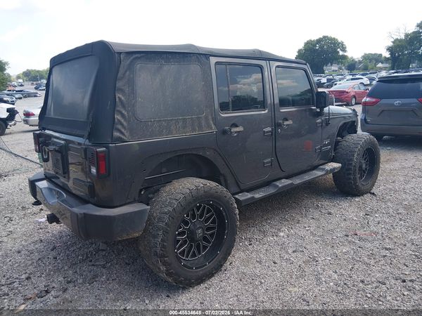 2018 JEEP WRANGLER JK UNLIMITED SAHARA 4X4 — I4