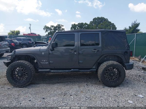 2018 JEEP WRANGLER JK UNLIMITED SAHARA 4X4 — I117