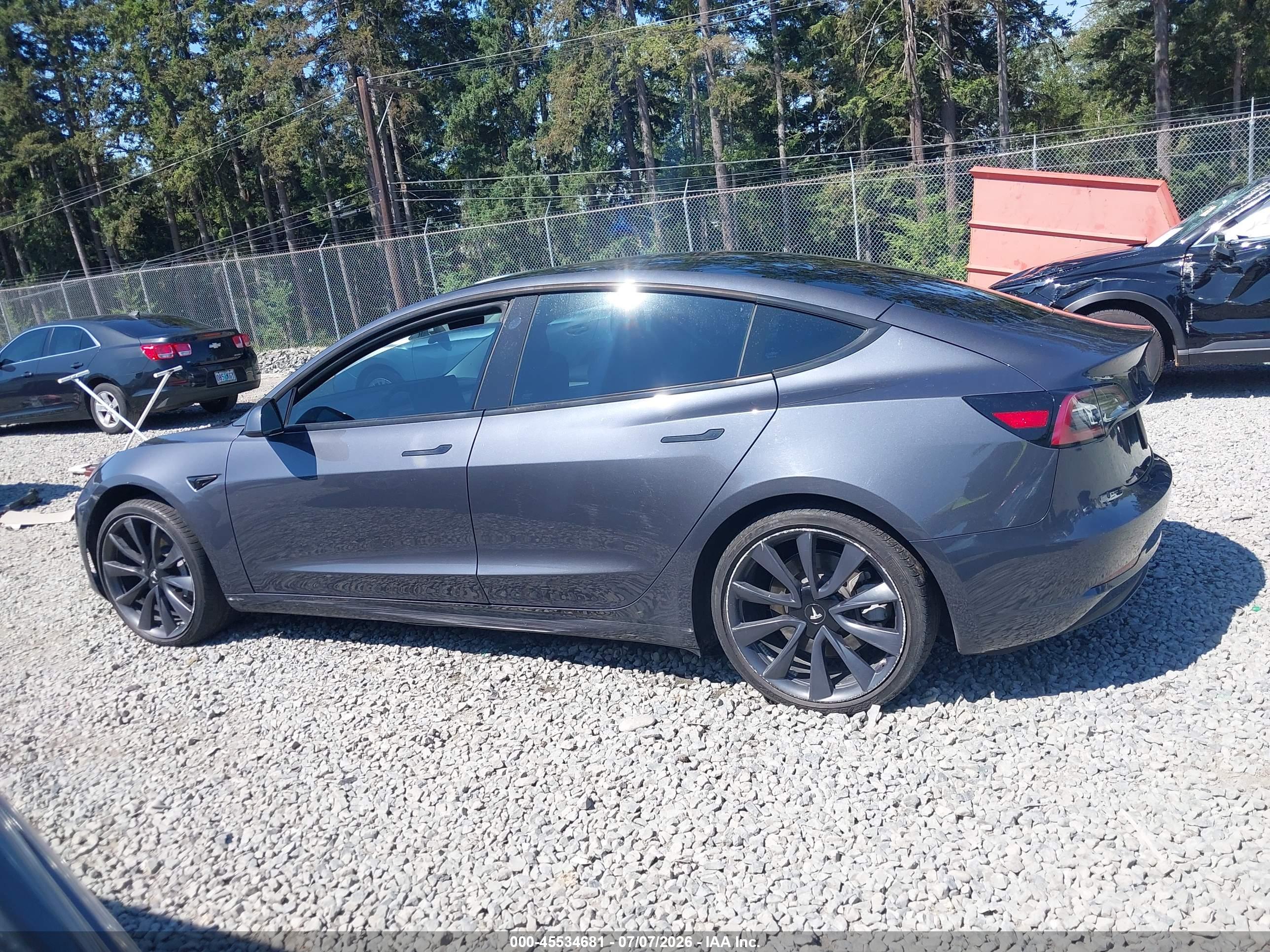 2023 TESLA MODEL 3 REAR-WHEEL DRIVE