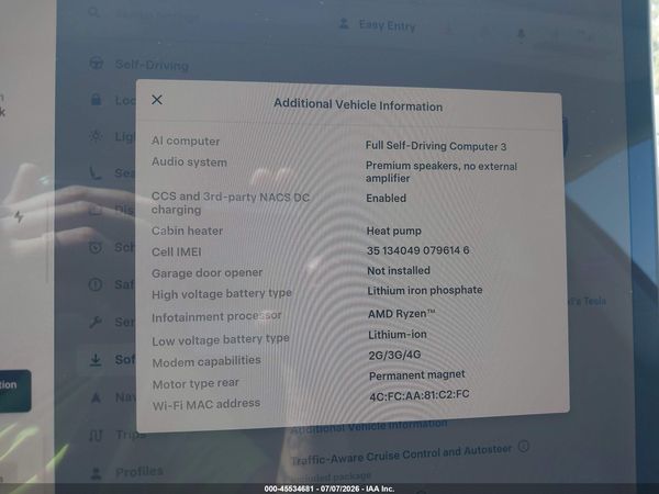 2023 TESLA MODEL 3 REAR-WHEEL DRIVE