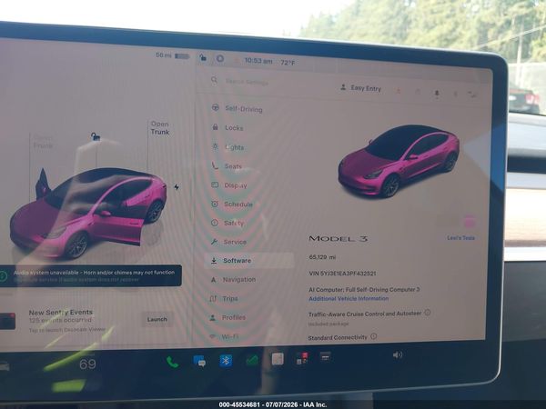 2023 TESLA MODEL 3 REAR-WHEEL DRIVE