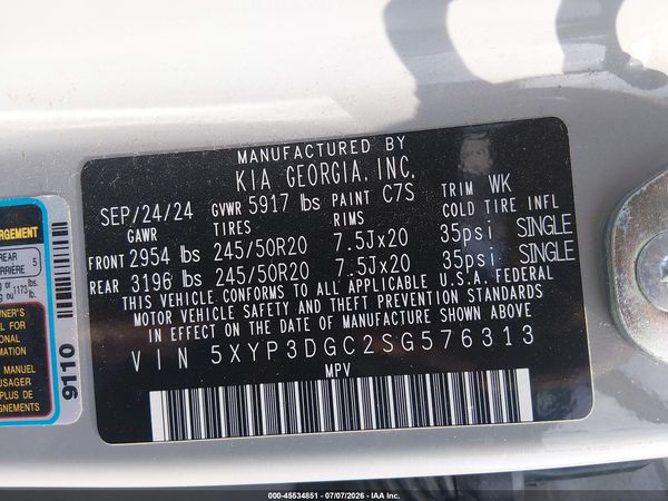 2025 KIA TELLURIDE EX X-LINE