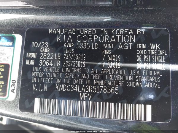 2024 KIA EV6 WIND
