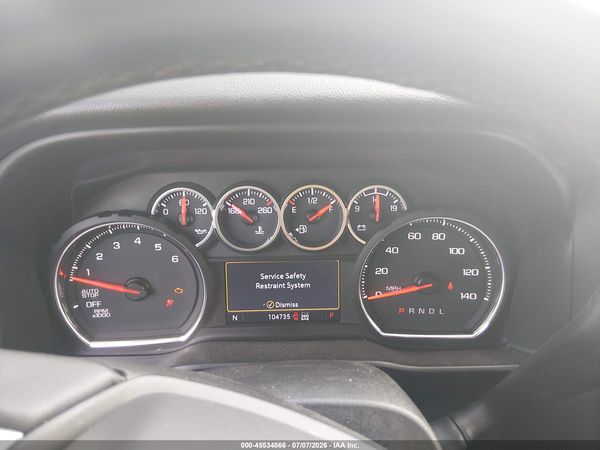 2020 CHEVROLET SILVERADO 1500 4WD  SHORT BED LT — I7