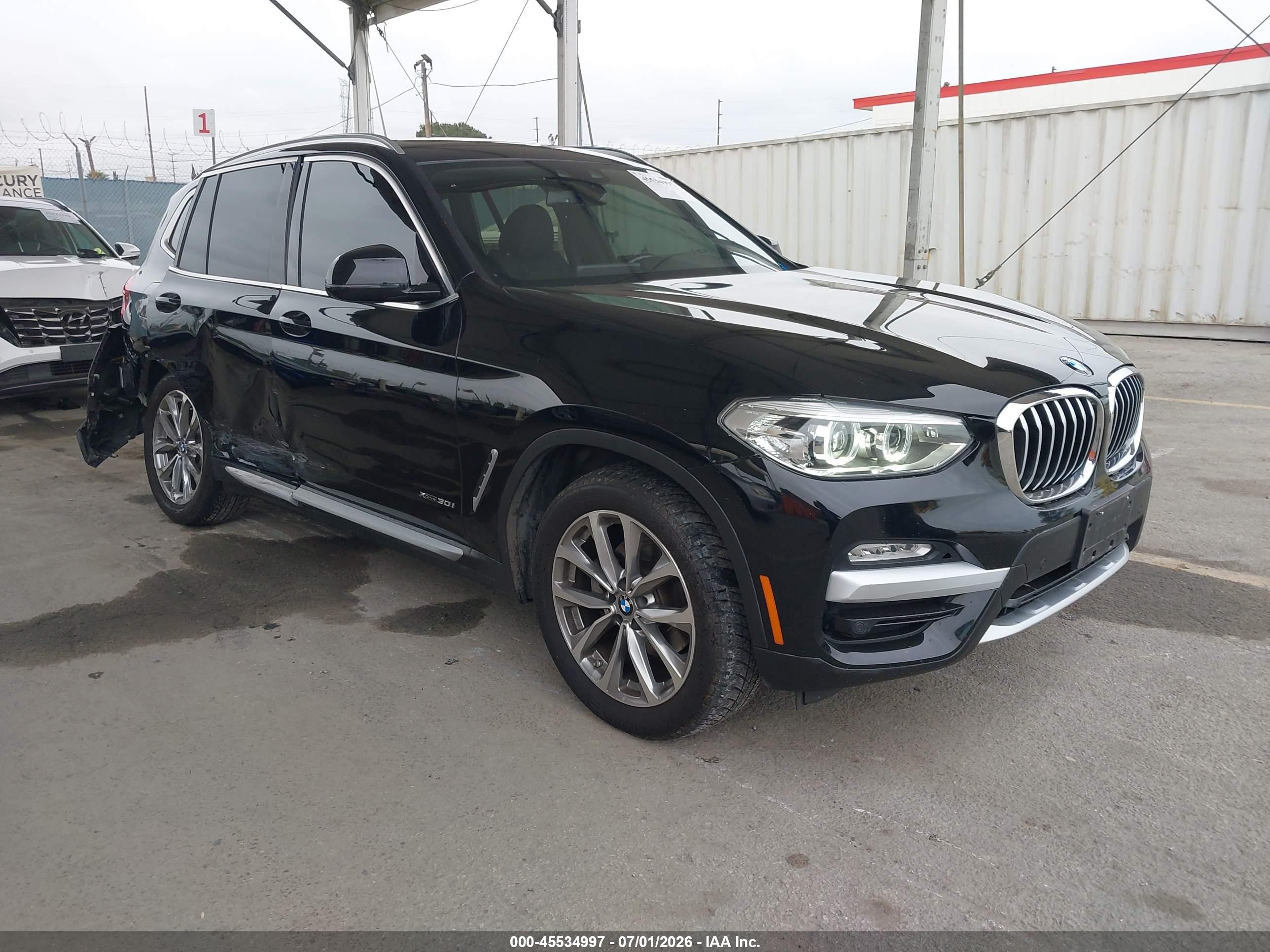 2018 BMW X3 sDrive30i