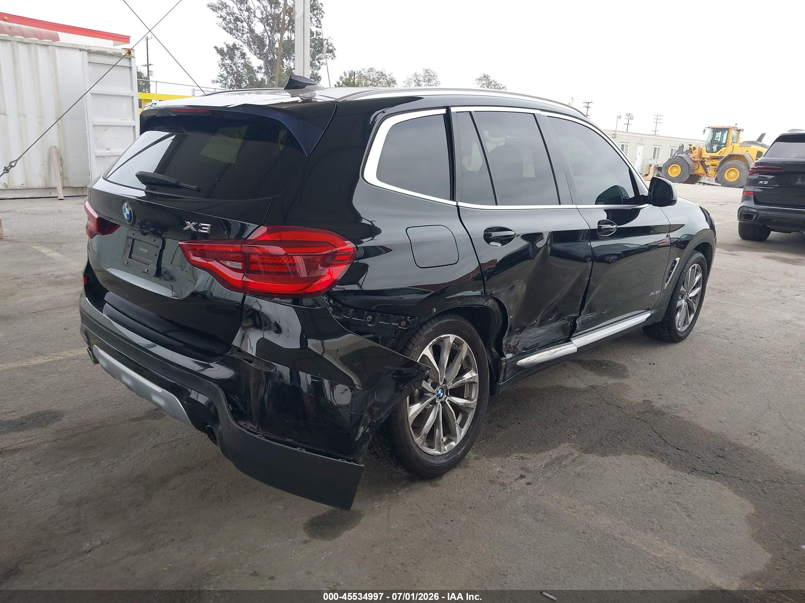 2018 BMW X3 sDrive30i