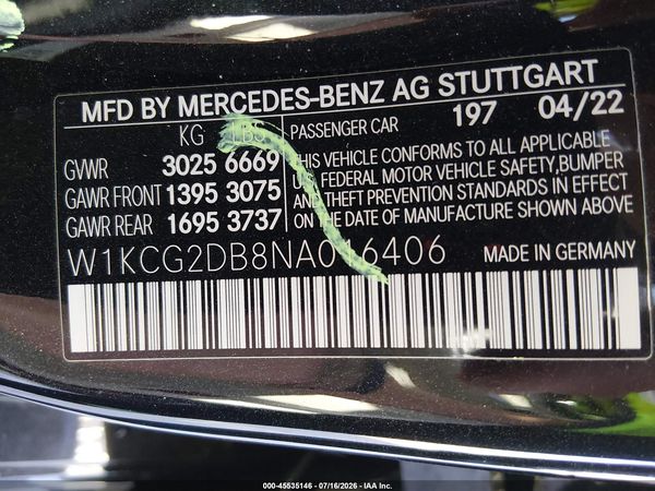 2022 MERCEDES-BENZ EQS 450+
