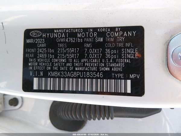 2023 HYUNDAI KONA ELECTRIC SEL