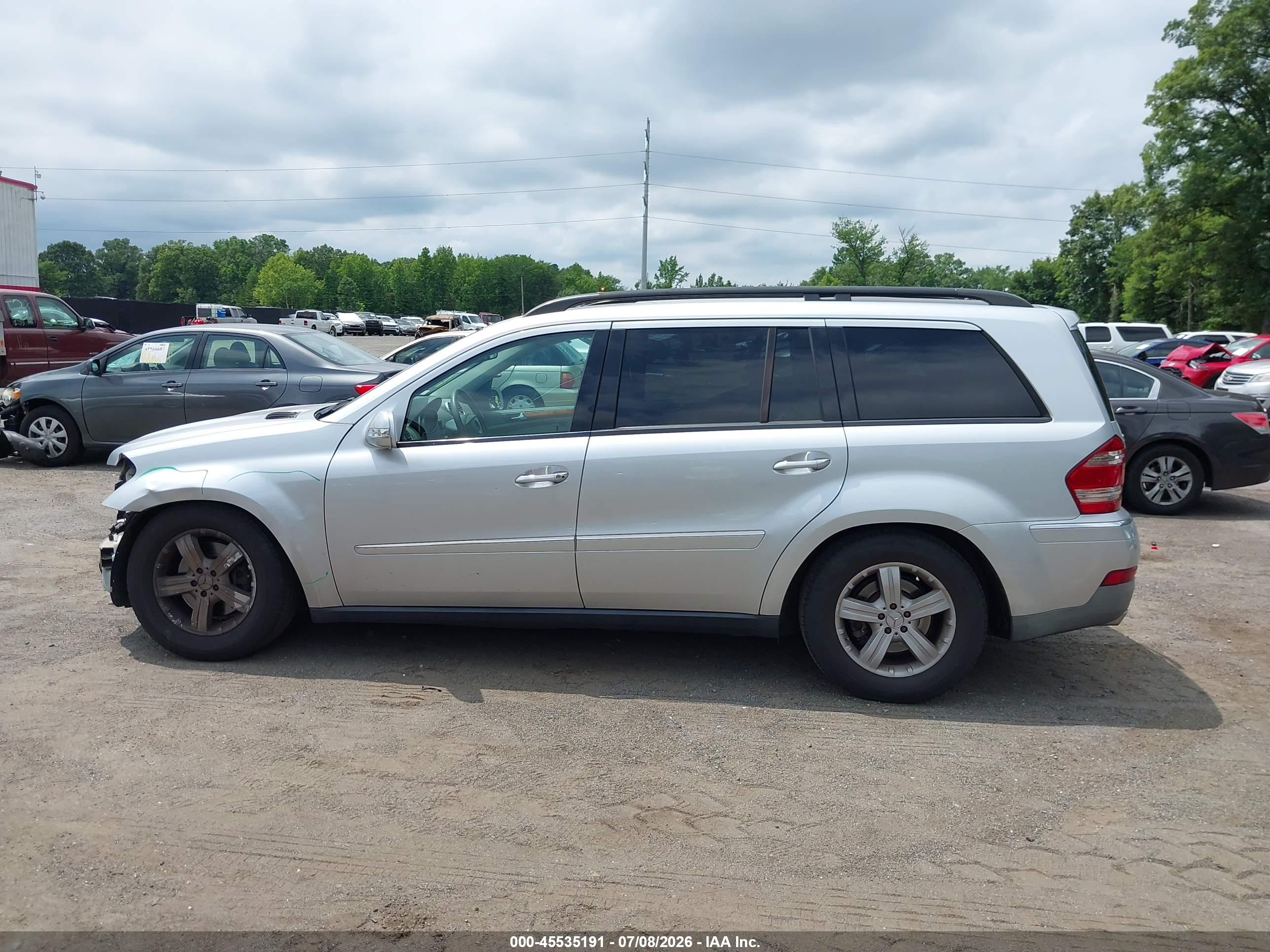 2007 MERCEDES-BENZ GL 450 GL450 4-MATIC