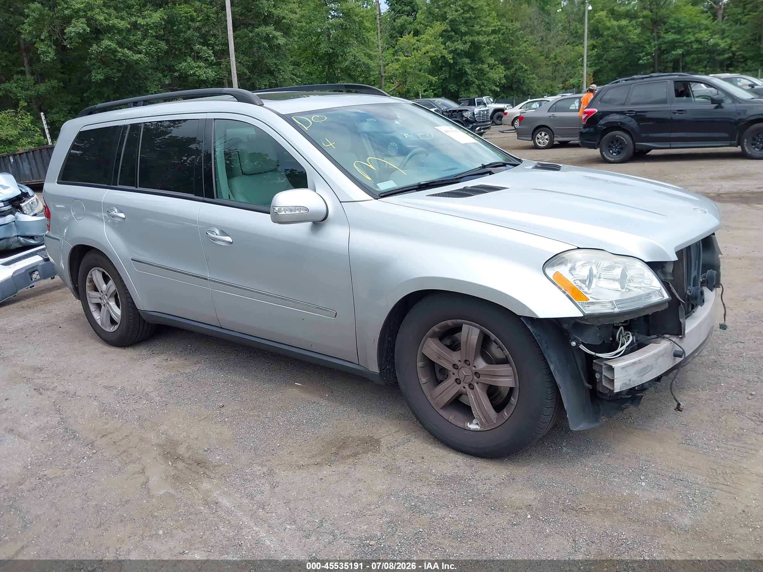 2007 MERCEDES-BENZ GL 450 GL450 4-MATIC