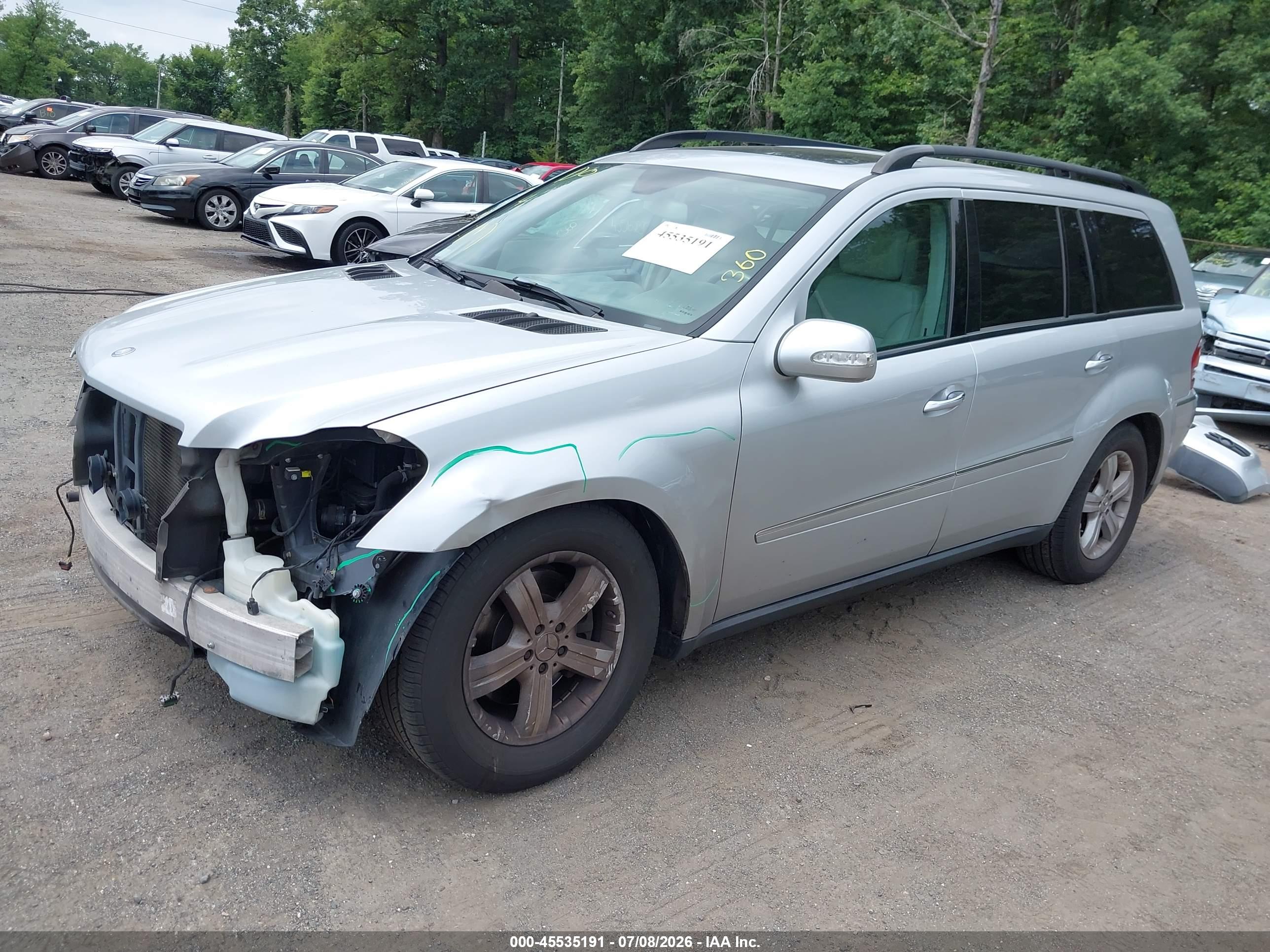 2007 MERCEDES-BENZ GL 450 GL450 4-MATIC