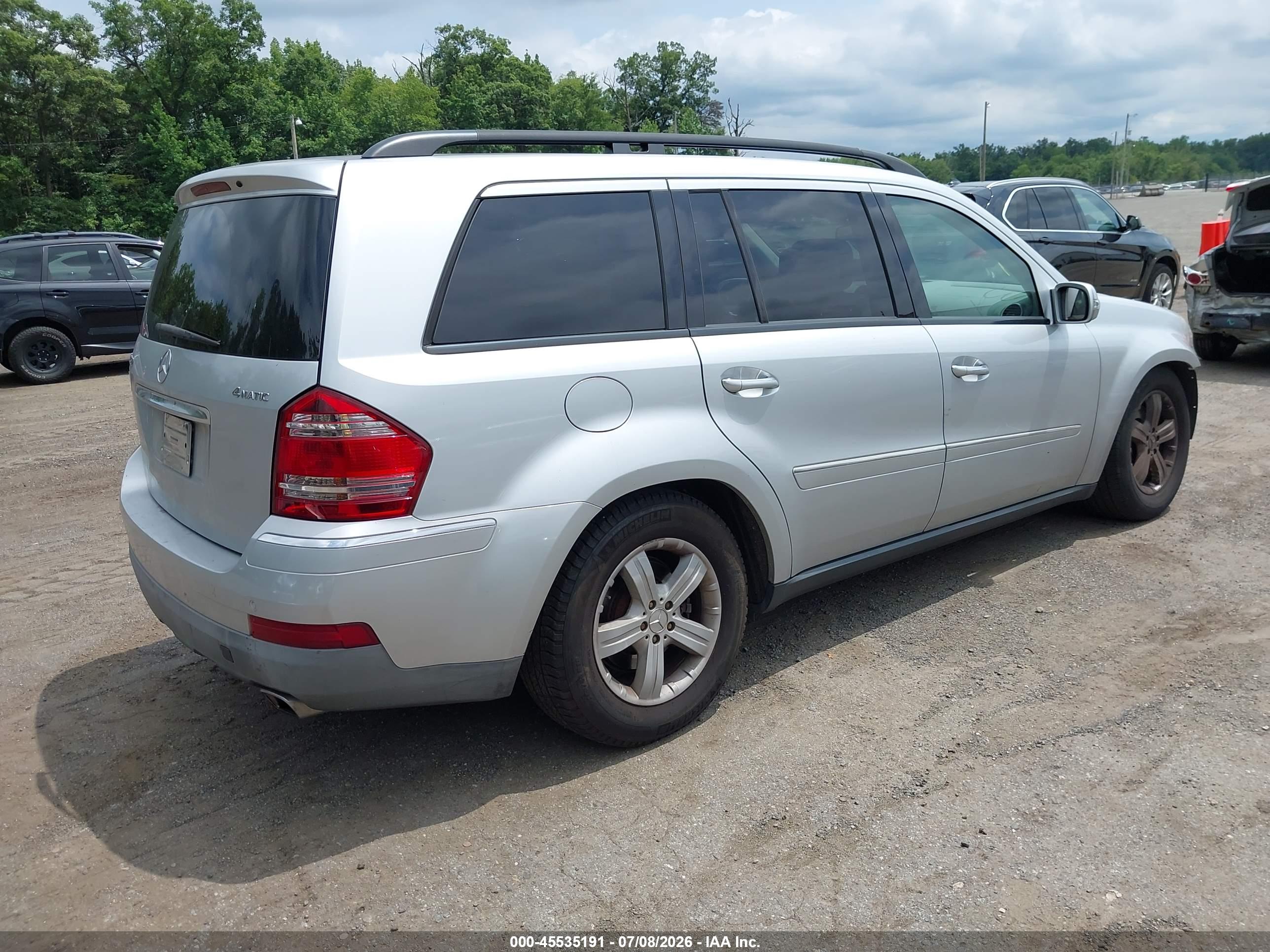 2007 MERCEDES-BENZ GL 450 GL450 4-MATIC