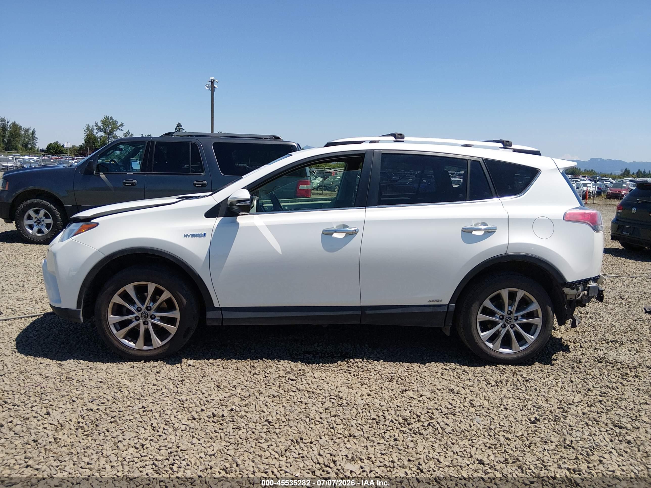 2016 TOYOTA RAV4 HYBRID LIMITED