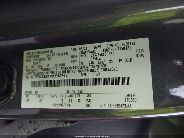 2023 FORD F-150 XLT