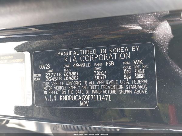 2023 KIA SPORTAGE HYBRID LX