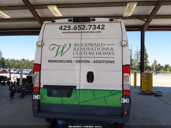 2018 RAM PROMASTER 2500 HIGH ROOF 136 WB