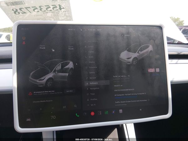 2021 TESLA MODEL Y