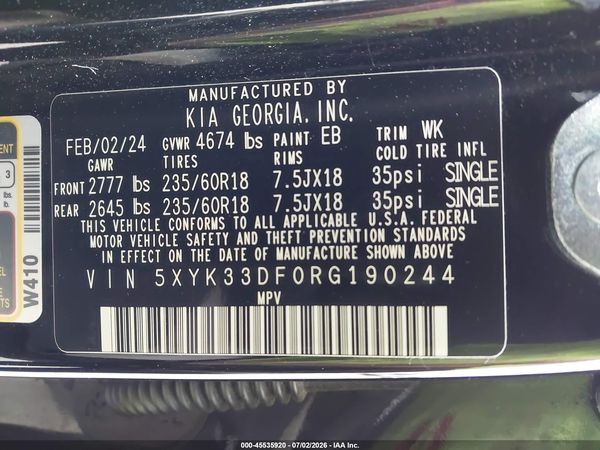 2024 KIA SPORTAGE EX