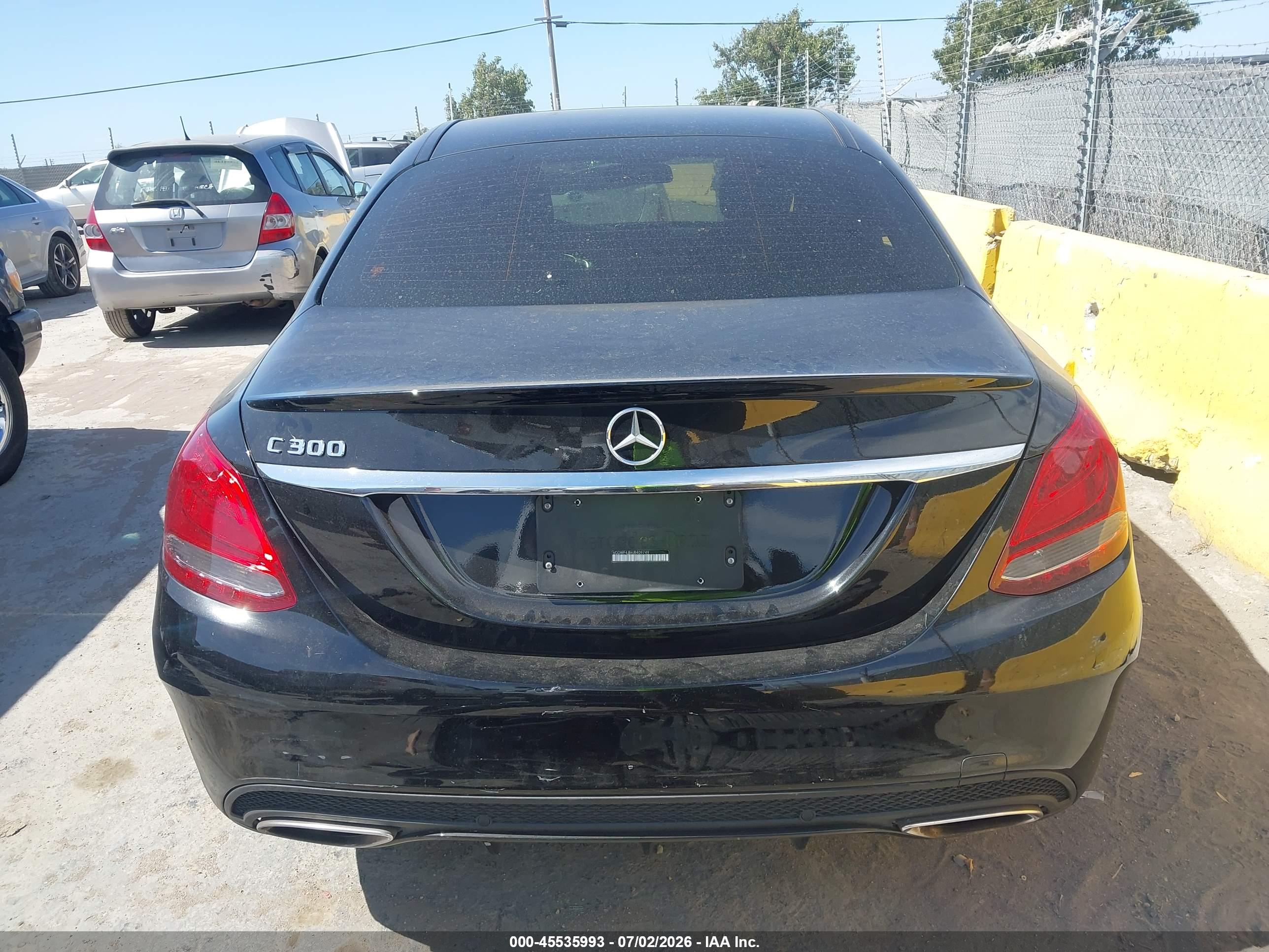 2018 MERCEDES-BENZ C 300 C300