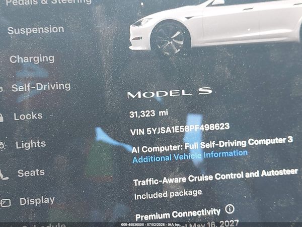 2023 TESLA MODEL S