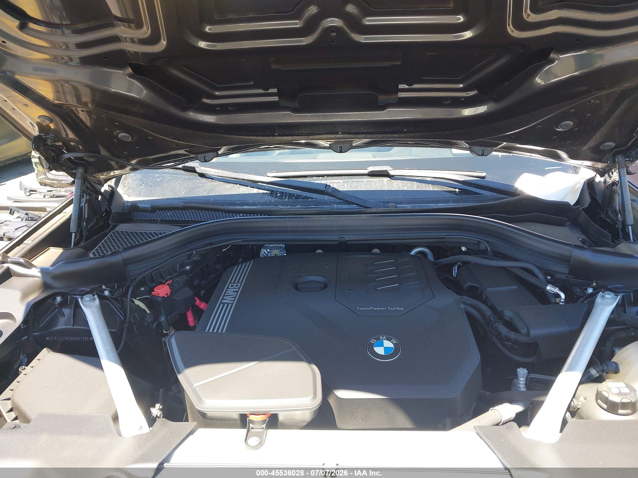2022 BMW X3 SDRIVE30I